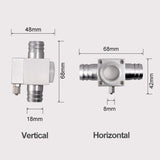 Mini External Inline Co2 Diffuser Dimension