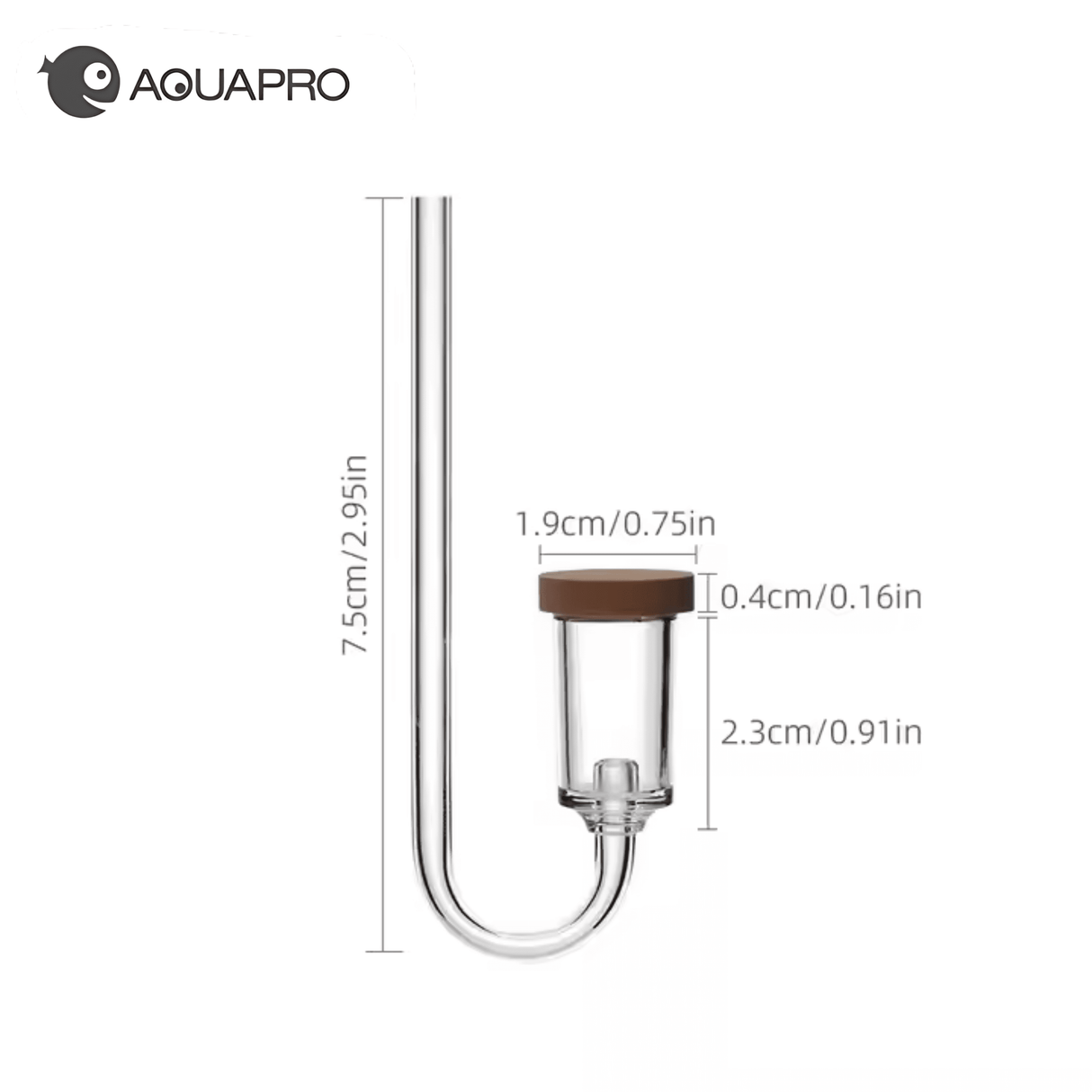 Aquapro Neo Co2 Diffuser - Medium Dimensions
