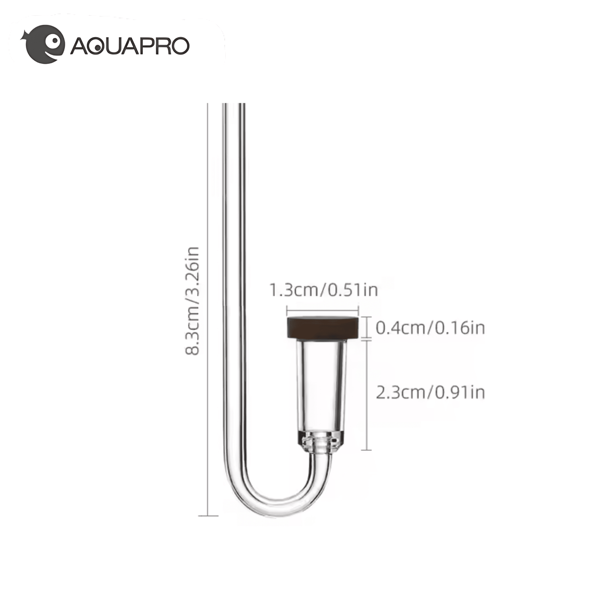 Aquapro Neo Co2 Diffuser - Small Dimensions