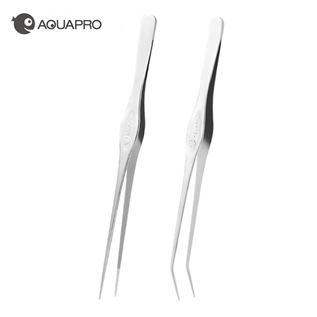 Aquapro Pro Tweezers - Silver