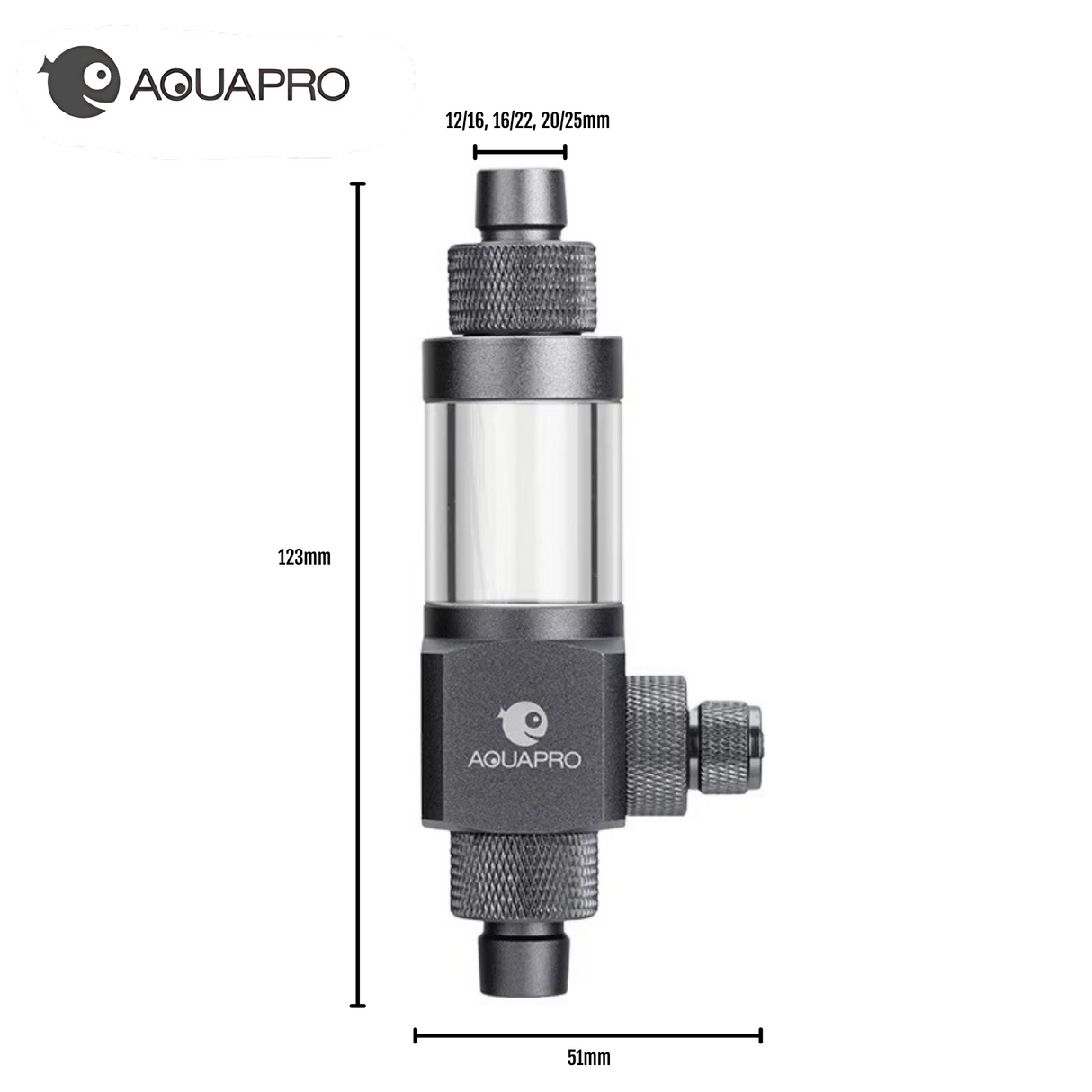 Aquapro External Inline CO₂ Diffuser
