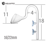 Aquapro Glass Lily Pipe Set