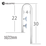 Aquapro Glass Lily Pipe Set