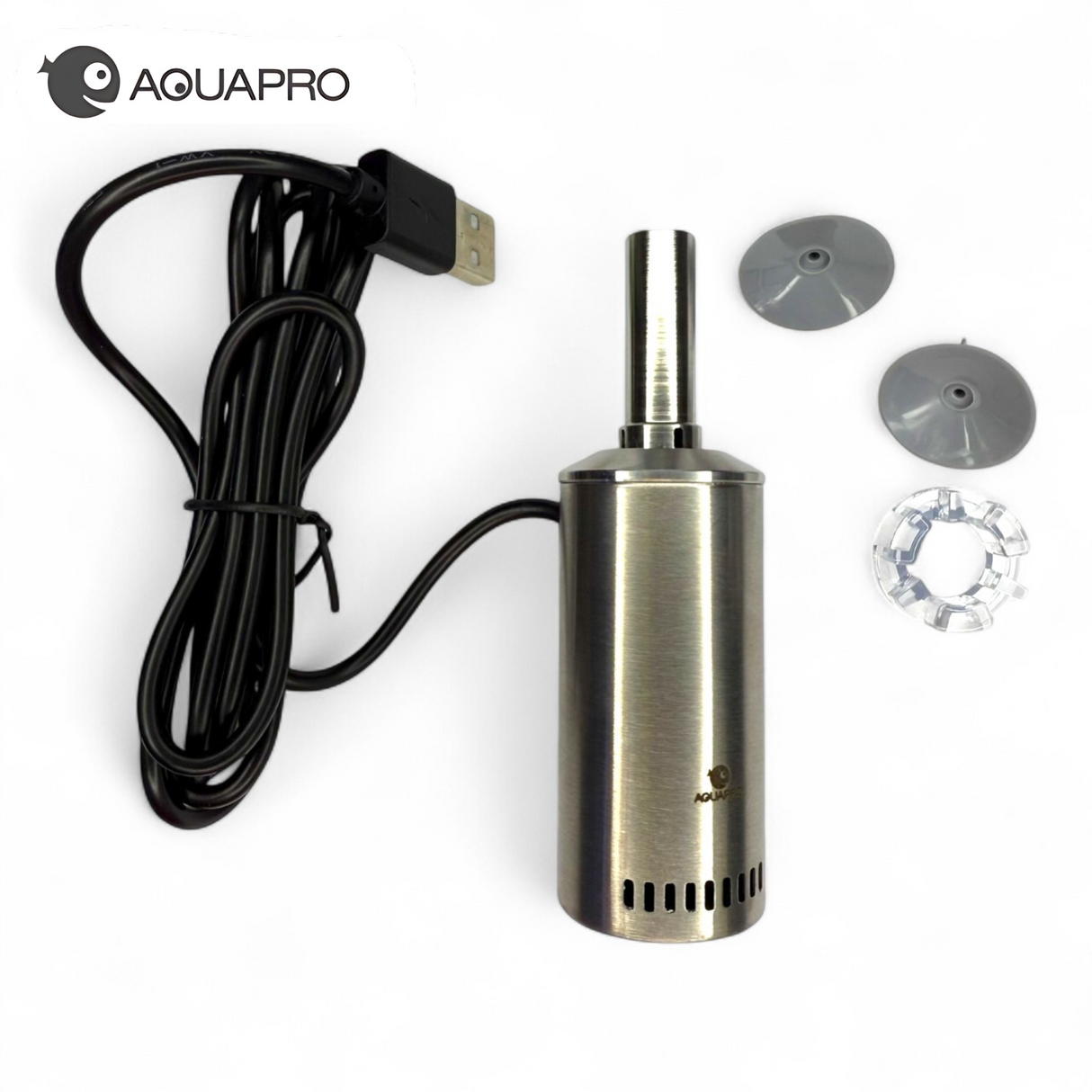 Aquapro Mini Stainless Steel USB Surface Skimmer