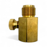 Aquascaping Essentials Brass CO₂ Sodastream Adapter