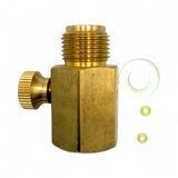 Aquascaping Essentials Brass CO₂ Sodastream Adapter