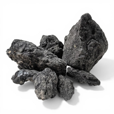 Hardscape Black Lava Rocks for Aquascapes