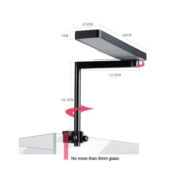 CHIHIROS CII WHITE Dimensions