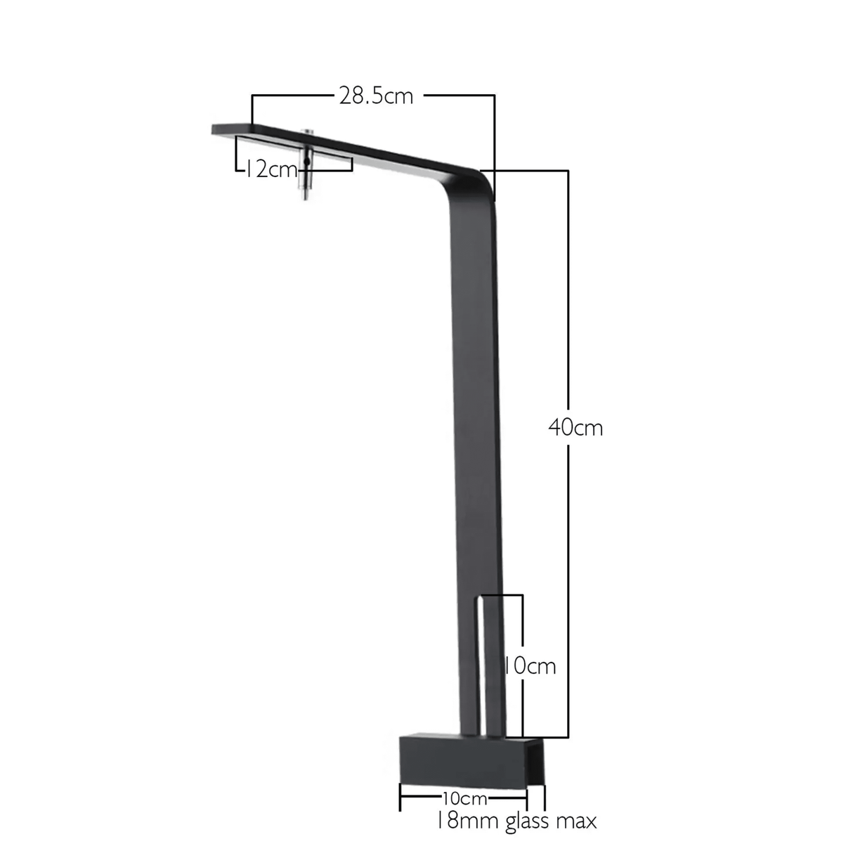 Chihiros LED Lights Small Hanging Stand Kit Dimensions