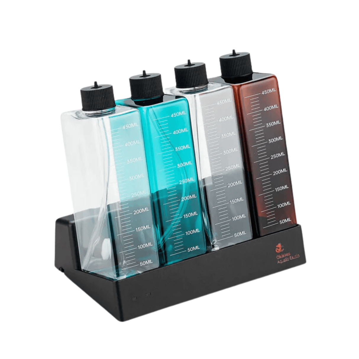 Chihiros Magnetic Stirrers with Dosing Bottles Angled View