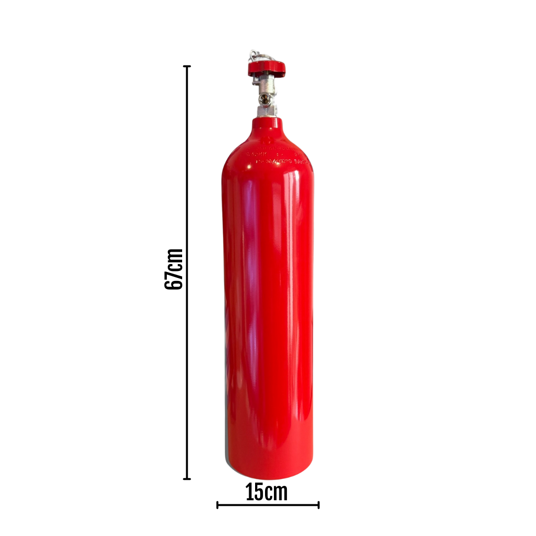 CO₂ Valved Cylinder for Aquariums - 5kg
