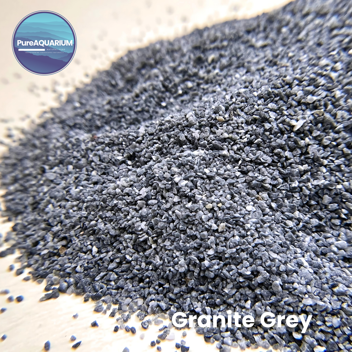 PureAquarium Sand - Granite Grey