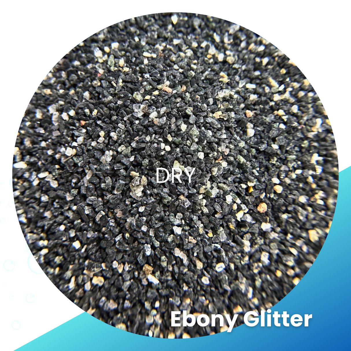 PureAquarium Natural Sand - Ebony Glitter