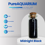 PureAquarium Natural Sand - Midnight Black