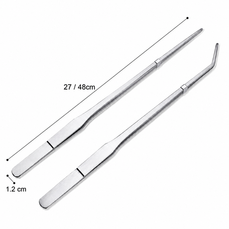 Stainless Steel Aquarium Planting Tweezers