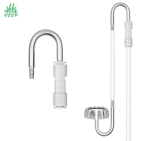 Week Aqua Stainless Steel CO2 U-Bend Pipe with Check Valve