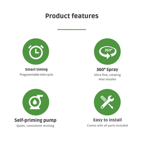 Automatic Terrarium Misting System – Complete Spray Kit