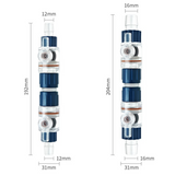 Week Aqua Double Tap Filter Hose Connector – Quick-Disconnect for Canister Filters