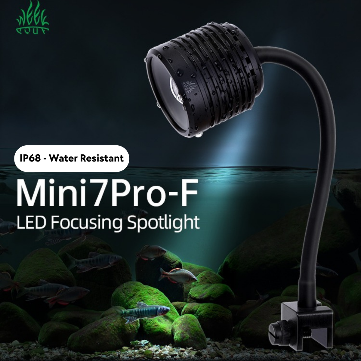 魚用品・水草 NEW AQUA FLARE MINI 7-F SPOT 2個セット