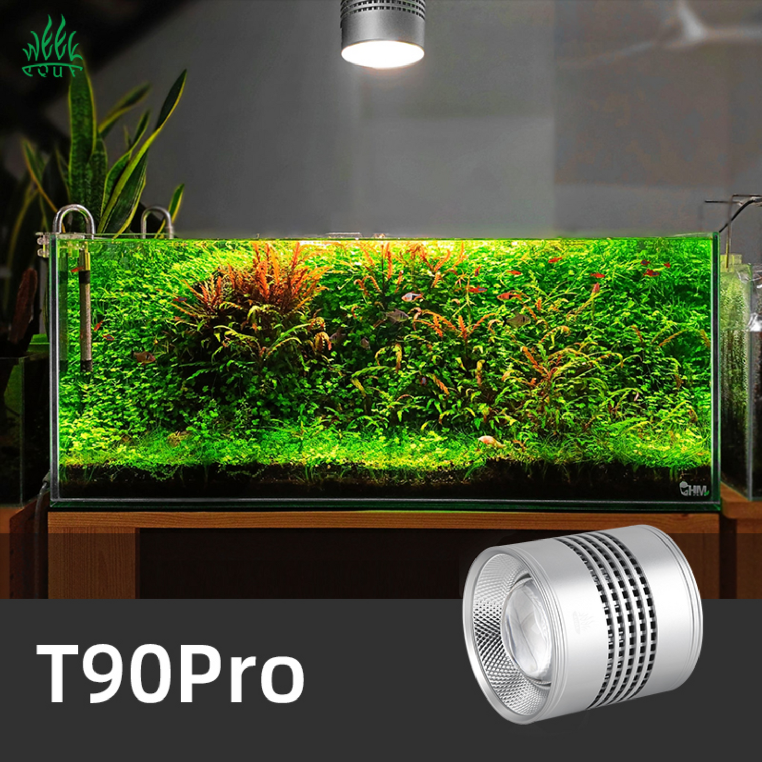 Week Aqua T90 Pro RGB-UV LED 45-60cm | The Aquascape Shop Week Aqua T90 Pro RGB-UV LED 45-60cm | The Aquascape Shop