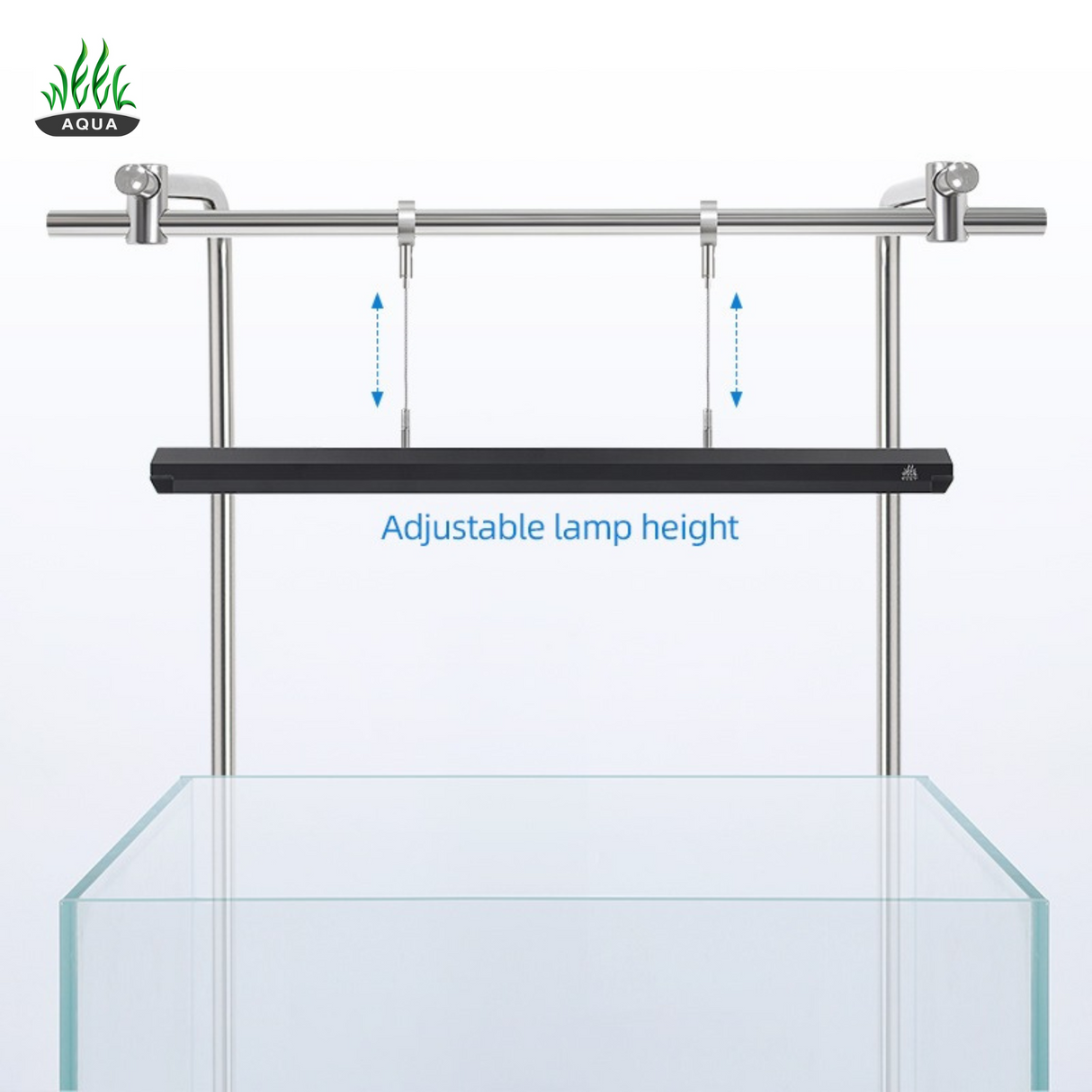 Week Aqua Back-Mount Aquarium Cabinet Light Stand