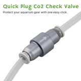 Wyin Aqua Quick-Plug Aluminum CO₂ Check Valve