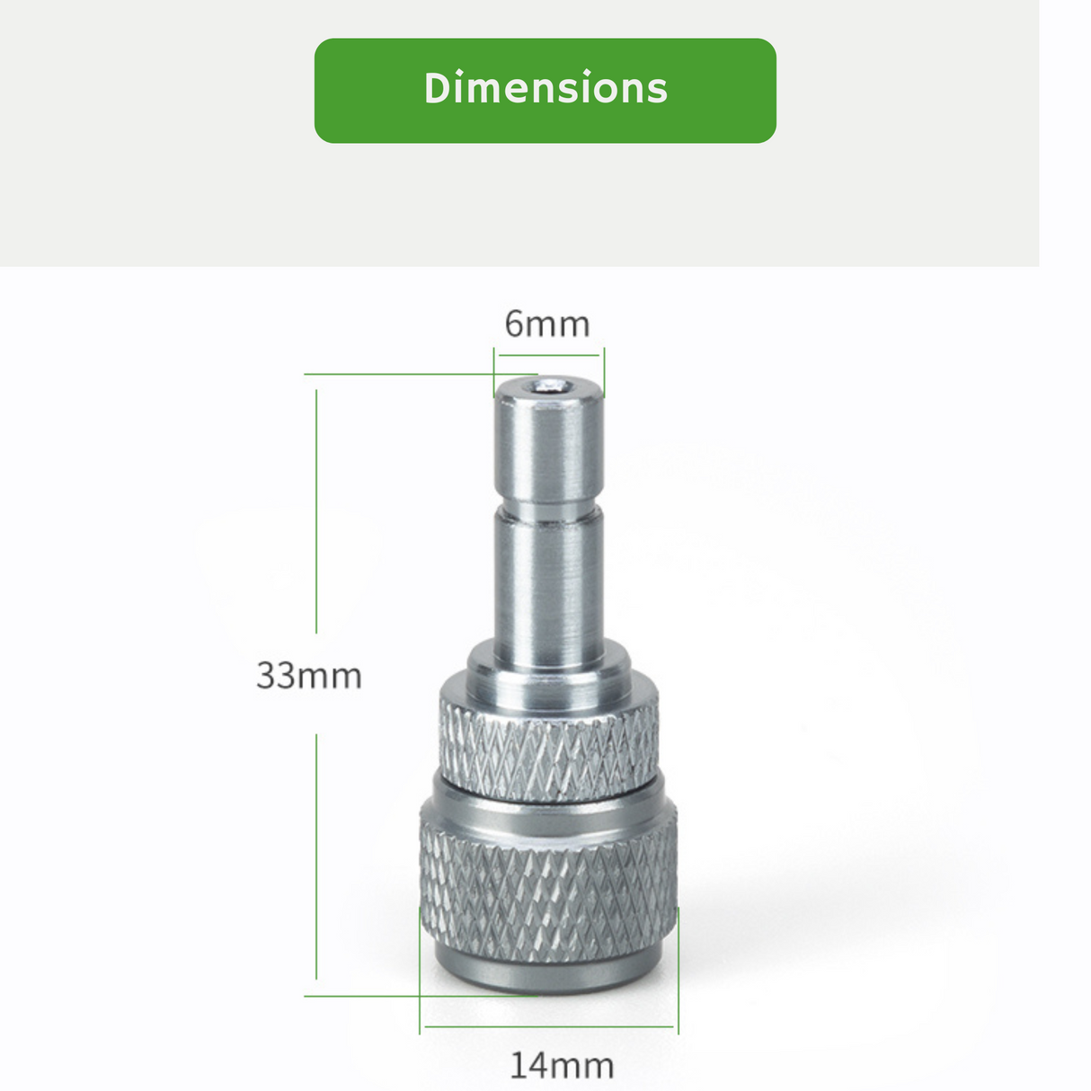 Wyin Aqua Quick-Plug CO₂ Adapter