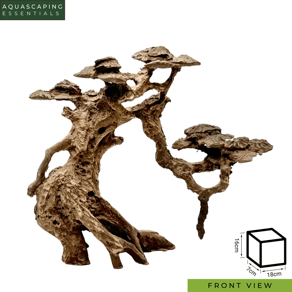 Ancient Cascade Resin Bonsai Tree - The Aquascape Shop