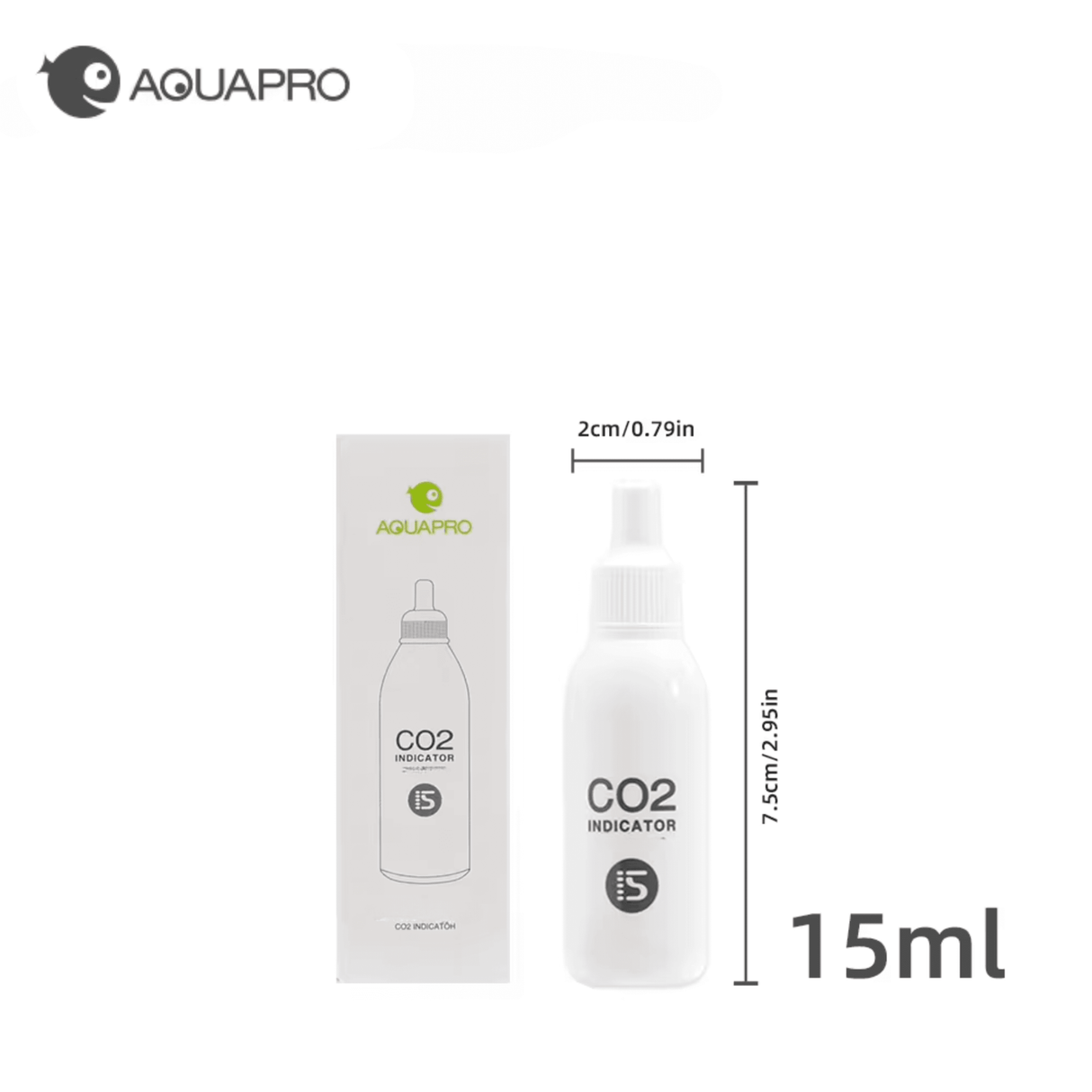 Aquapro Co2 Indicator Solution - The Aquascape Shop