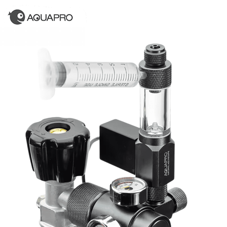 Aquapro Compact CO2 Regulator with Advanced Motorized Solenoid - The Aquascape Shop
