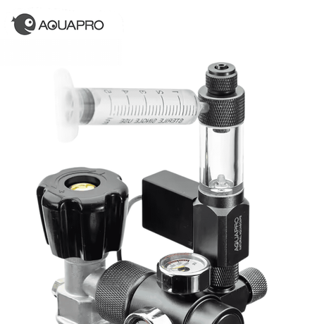 Aquapro Compact CO2 Regulator with Advanced Motorized Solenoid - The Aquascape Shop