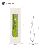 Aquapro Curved Spring Aquarium Scissors - The Aquascape Shop