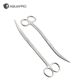 Aquapro Pro Aquarium Scissors - Silver - The Aquascape Shop