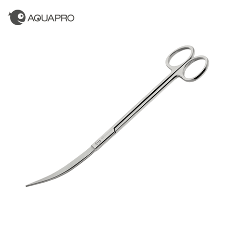 Aquapro Pro Aquarium Scissors - Silver - The Aquascape Shop