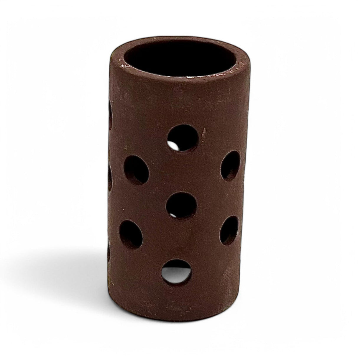 Aquarium Ceramic Breeding Shelter – Round Tunnel with Side Holes - The Aquascape Shop