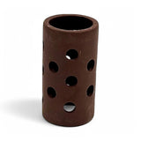 Aquarium Ceramic Breeding Shelter – Round Tunnel with Side Holes - The Aquascape Shop