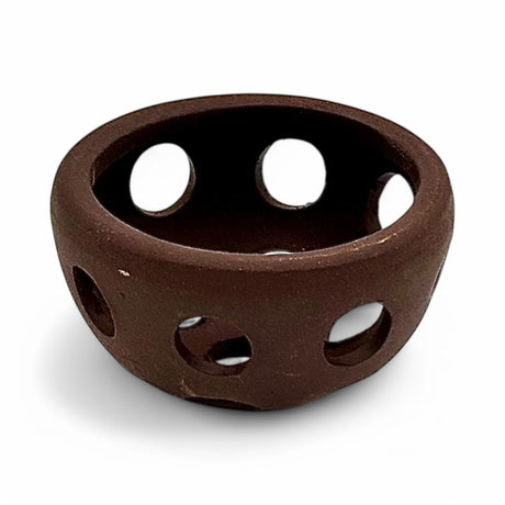 Aquarium Ceramic Dome Shelter with Holes - The Aquascape Shop