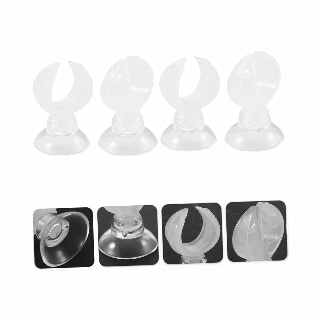 Aquarium Filter Pipe Suction Cup Holders - 4 Pack - The Aquascape Shop