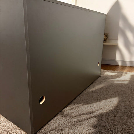 Aquascaping Essentials Aquarium Cabinet – 120x50x80cm Gun Metal Grey - The Aquascape Shop