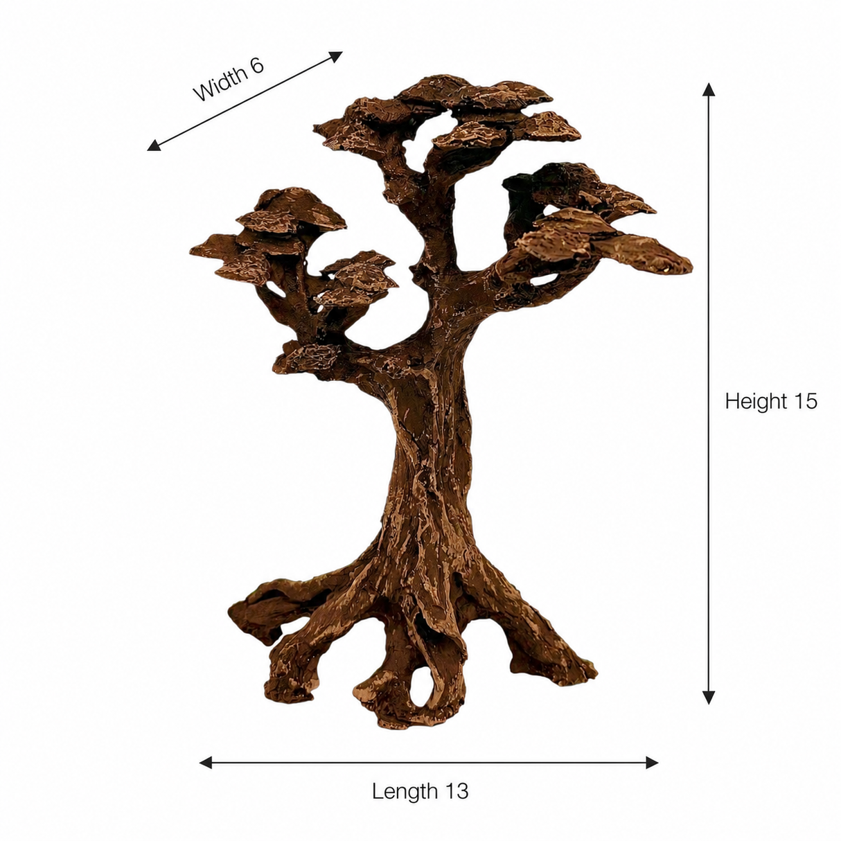 Banyan Resin Bonsai Tree