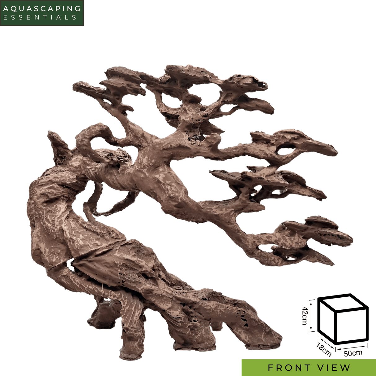 Bending Grace Resin Bonsai Tree - The Aquascape Shop