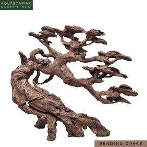 Bending Grace Resin Bonsai Tree - The Aquascape Shop