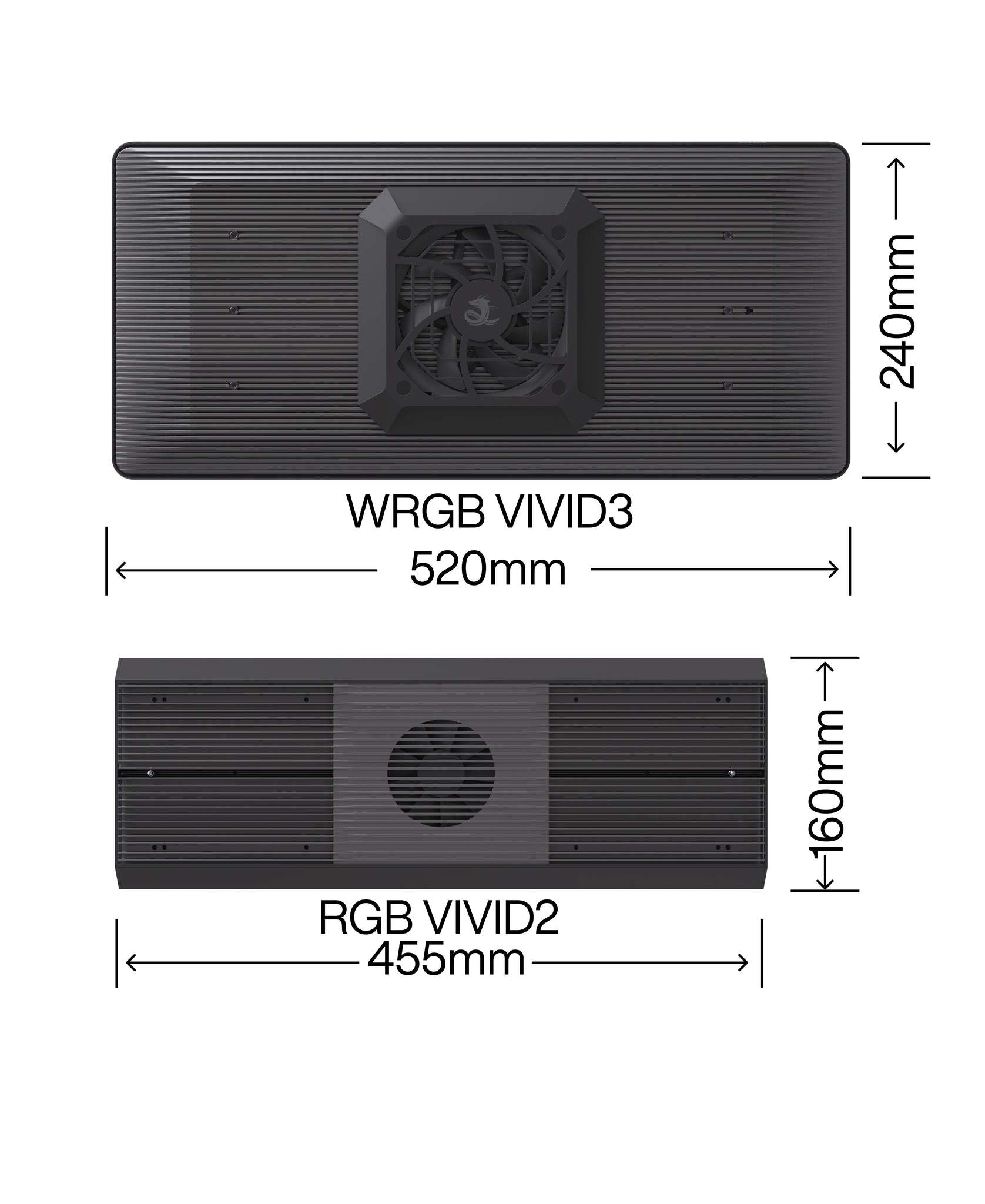 Chihiros WRGB Vivid 3 LED 60-90cm Tank | The Aquascape Shop