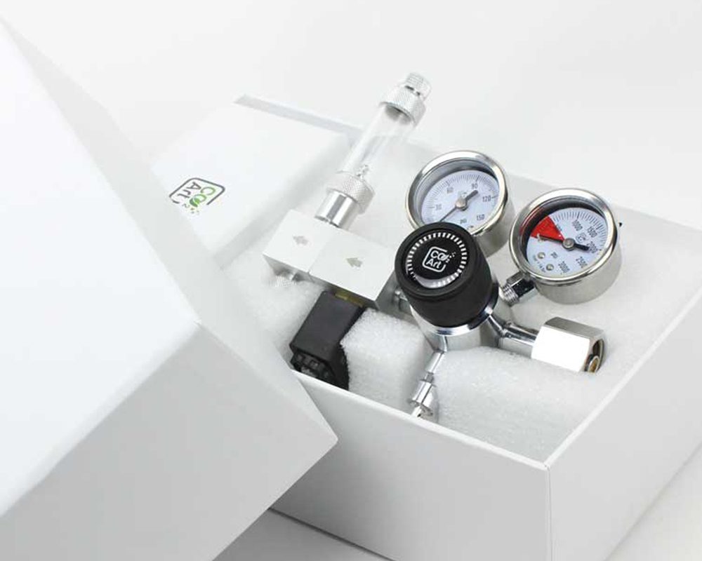 Co2 Art PRO - ELITE Series The Most Advanced Aquarium Dual Stage CO2 Regulator - The Aquascape Shop