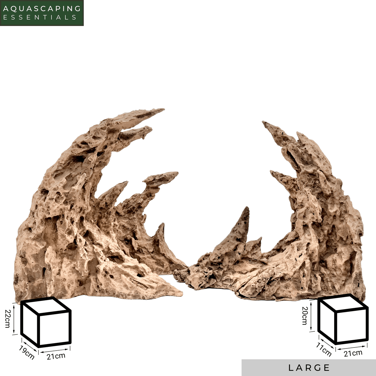 Crashing Wave Canyon Resin Rockscape - The Aquascape Shop