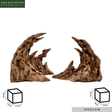 Crashing Wave Canyon Resin Rockscape - The Aquascape Shop