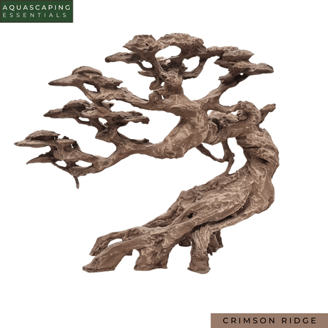 Crimson Ridge Resin Bonsai Tree - The Aquascape Shop