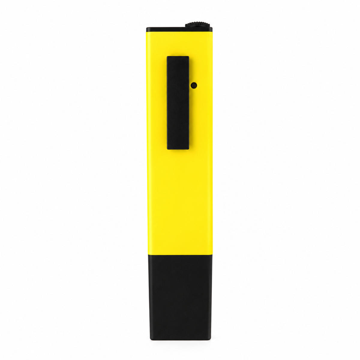 Back of the digital pH pen showing the pocket clip