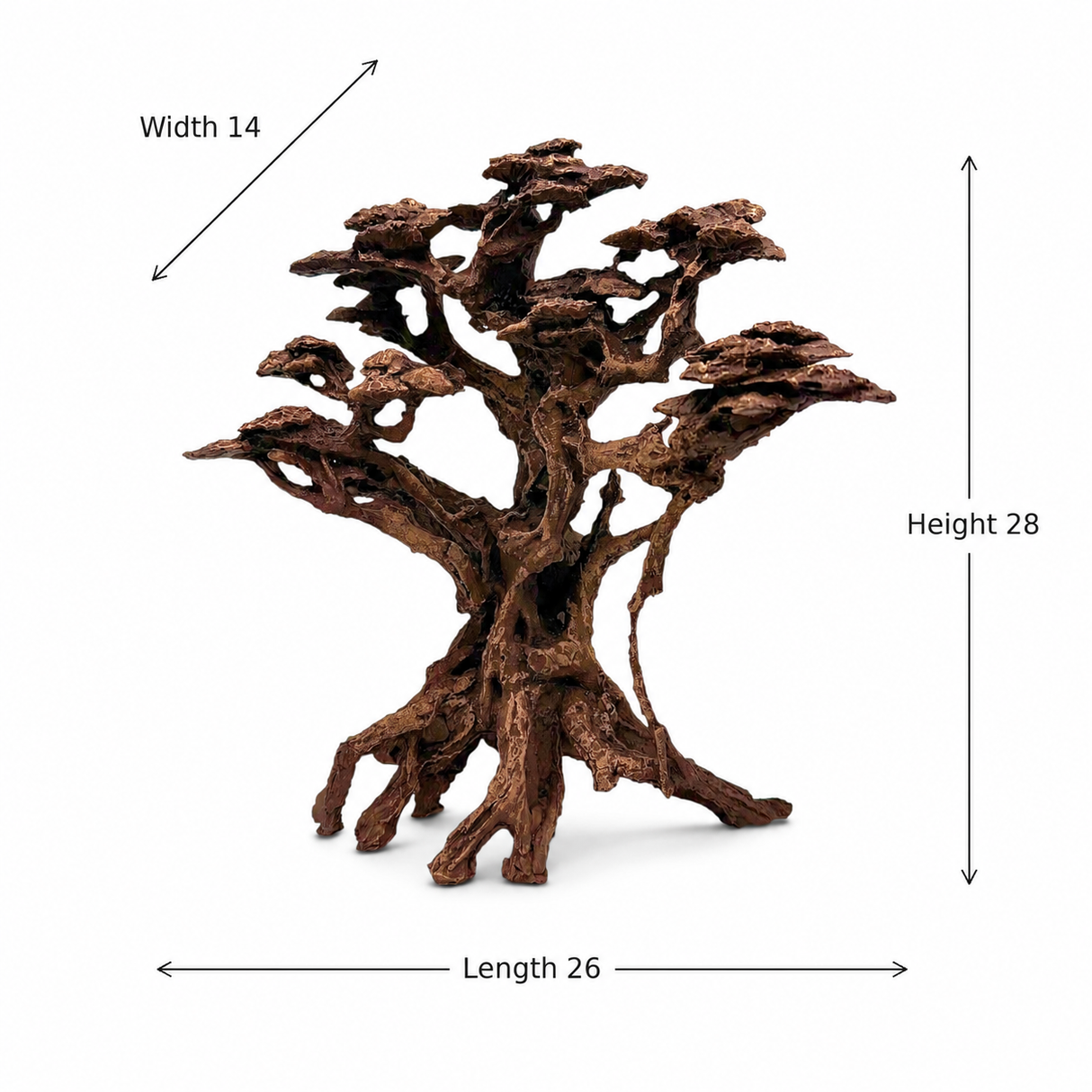 Grand Forest Resin Bonsai Tree