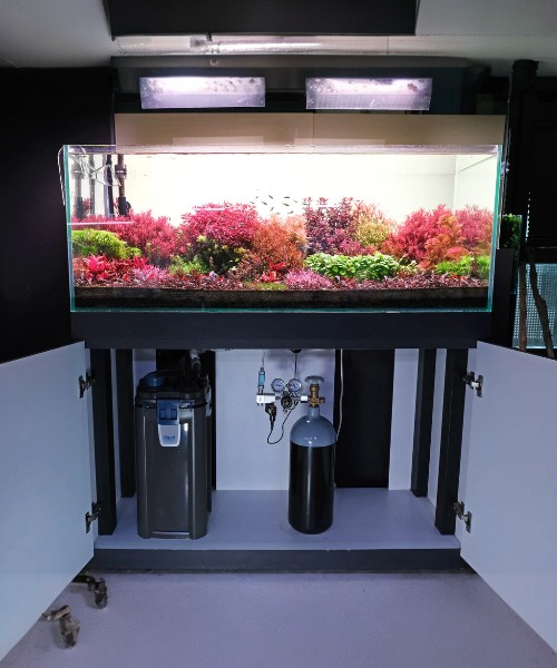 Complete CO₂ setup